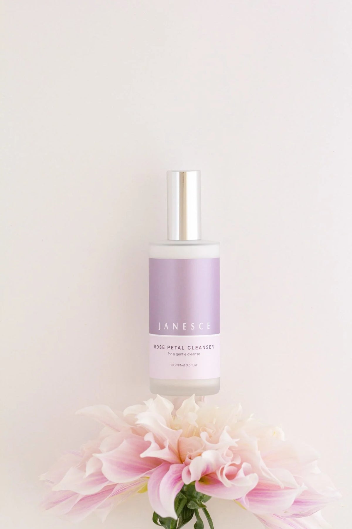 Janesce Rose Petal Cleanser for a gentle cleanse