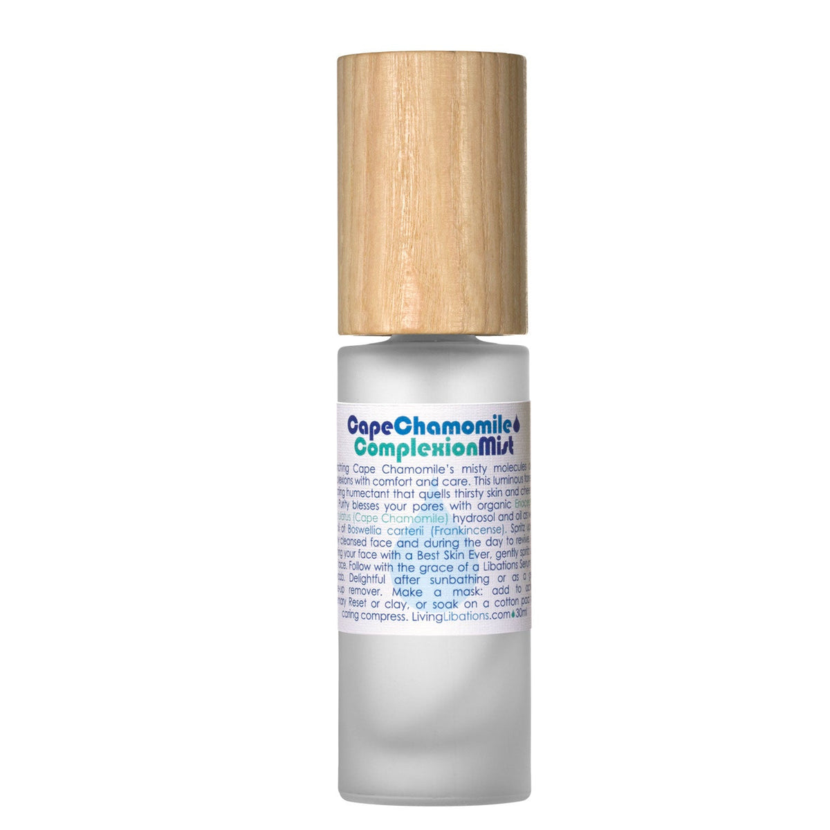 Living Libations Cape Chamomile Complexion Mist bottle, 30ml