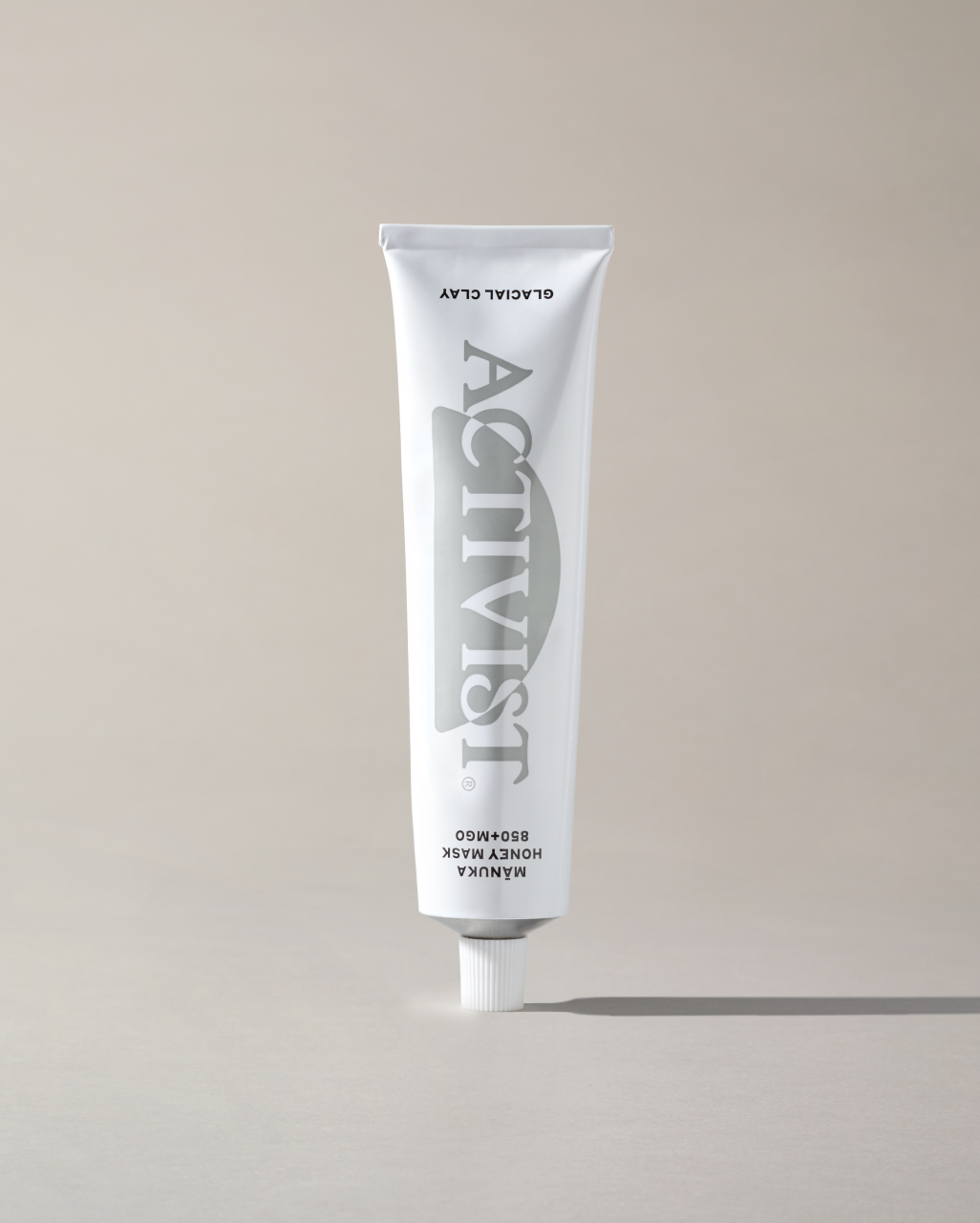 ACTIVIST Mānuka Honey Glacial Clay Mask tube, 80ml