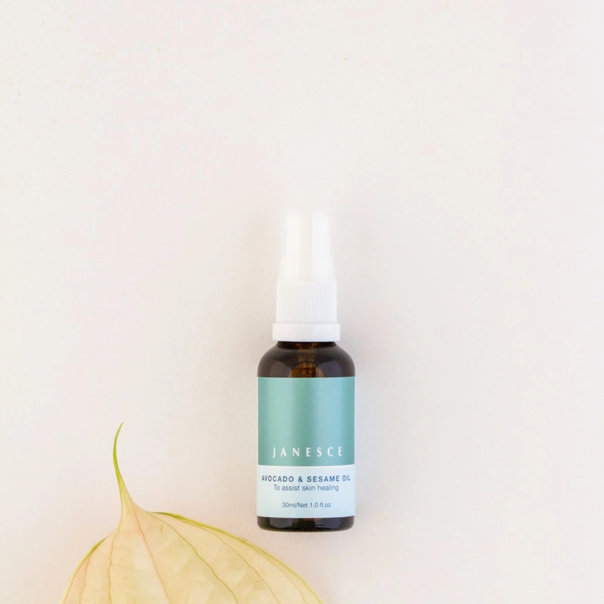 Janesce Avocado and Sesame Facial Oil to assist skin healing, 30ml