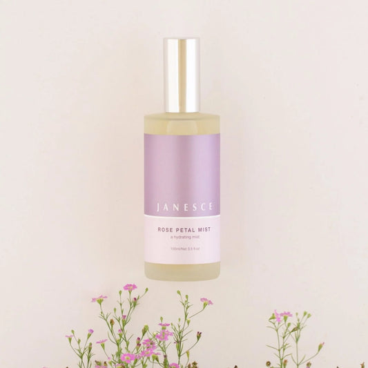 Janesce Rose Petal Mist, a hydrating mist, 100ml