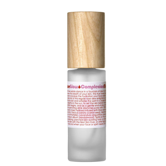 Living Libations Rose Glow Complexion Mist bottle, 30ml