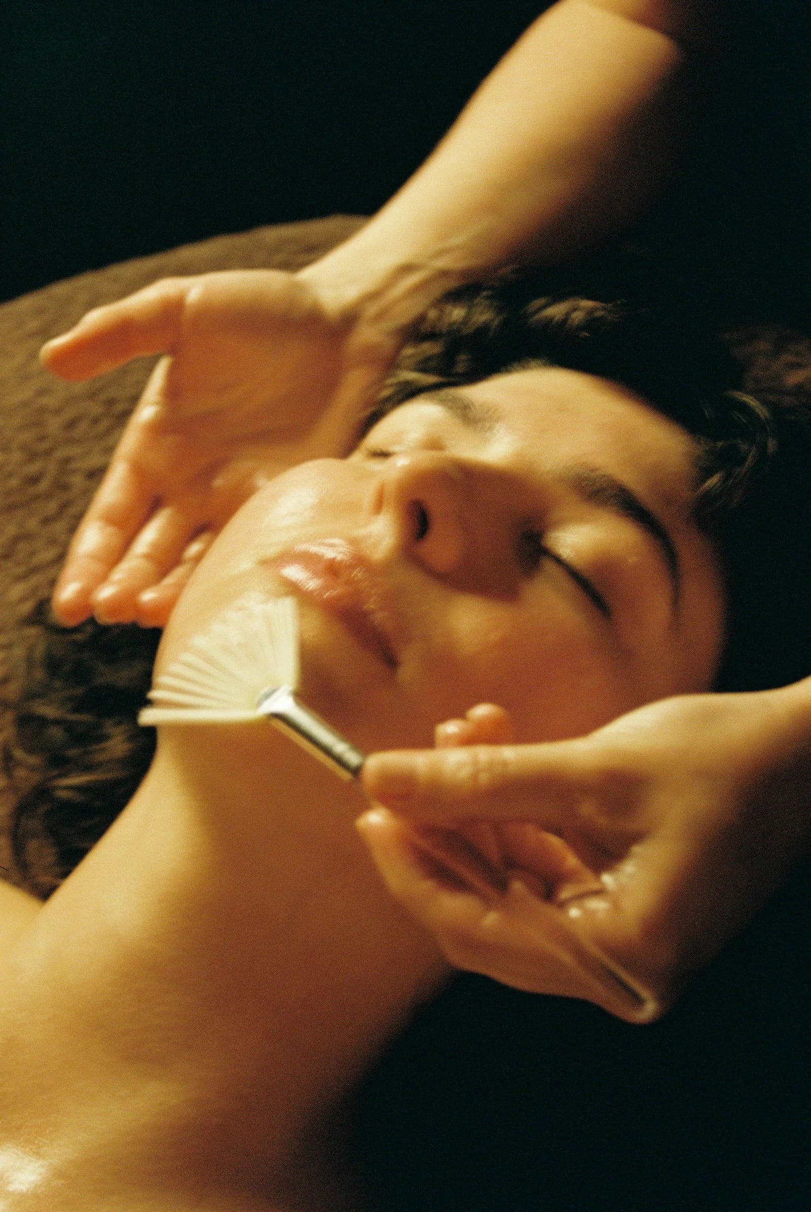 Restorative facial treatment supporting hydration and skin barrier repair in Auckland studio