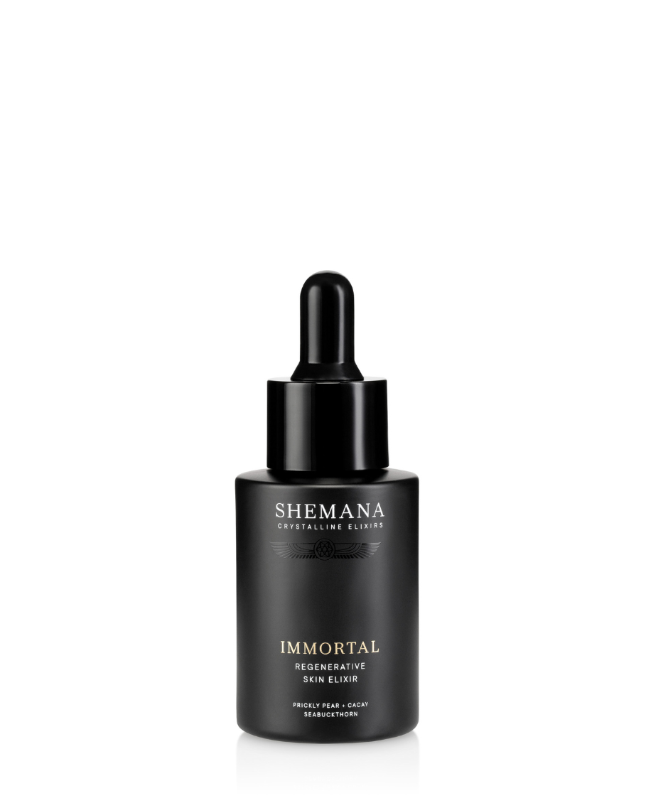 Shemana Immortal Skin Elixir bottle, 30ml